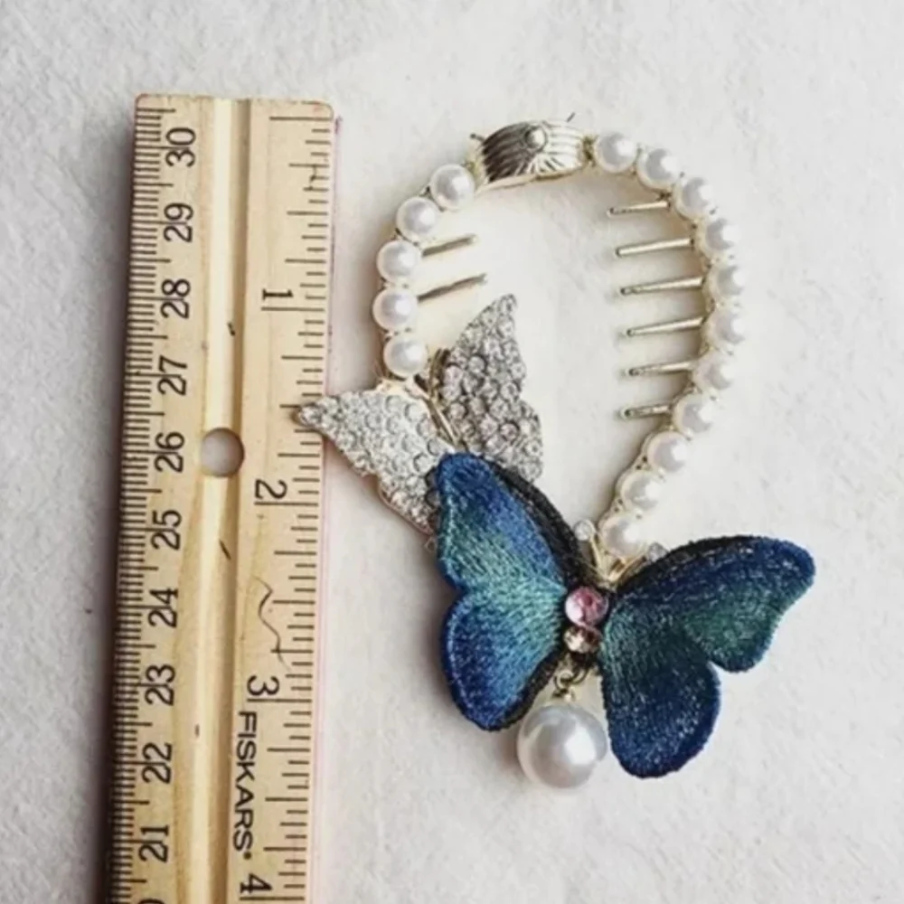 Embroidery Rhinestone Hair Accessories